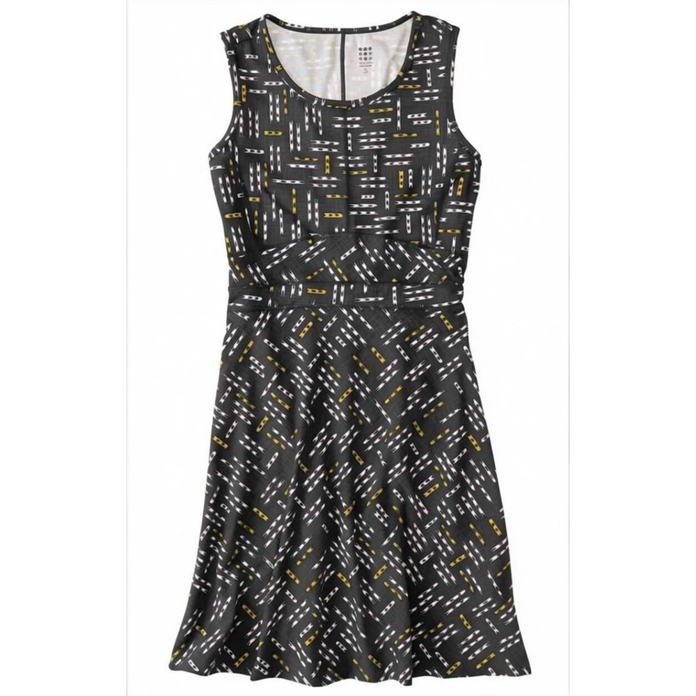 Title Nine Dream Cycling Hiking Dress S Convertible SwiftSnap Buttah Ikat Pocket